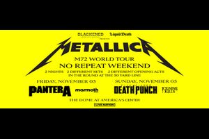 Metallica M7 Tour Ticket Info